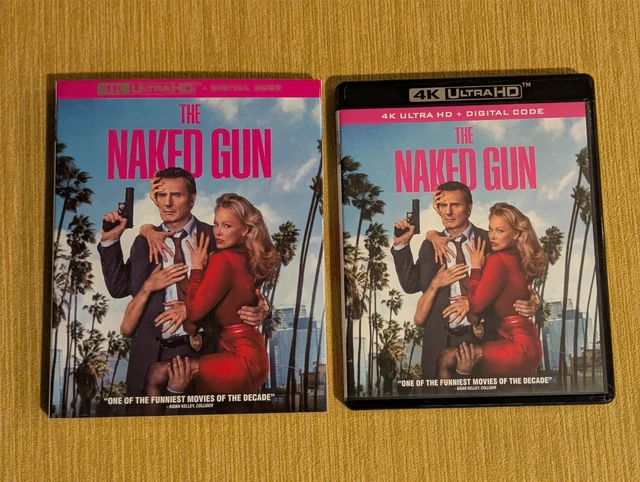 THE NAKED GUN K UHD Blu Ray W Slipcover Leslie Nielsen No