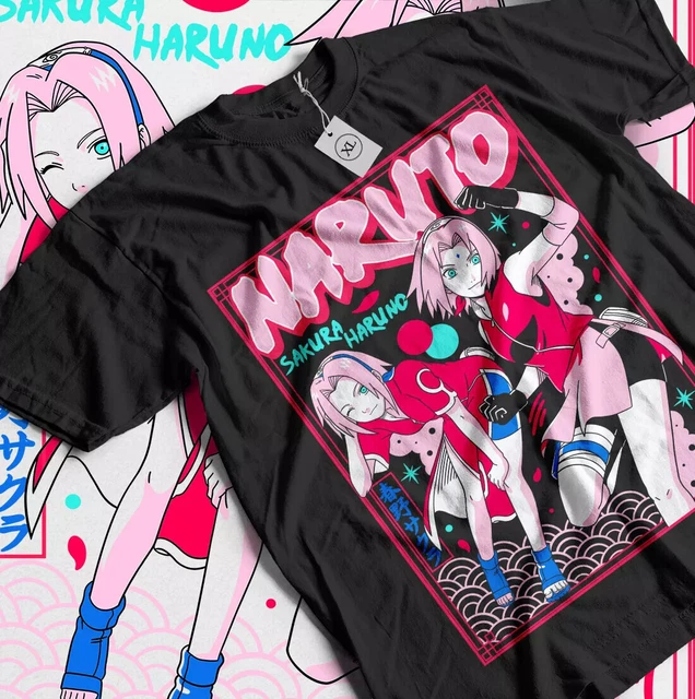 SAKURA HARUNO T SHIRT Naruto Hinata Hentai Waifu Anime Tee Mio Gift Shirt 18 62 PicClick UK