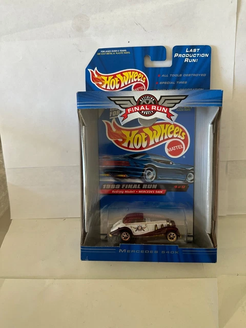 HOT WHEELS Final Run Retiring Model Mercedes K Of P EUR PicClick FR