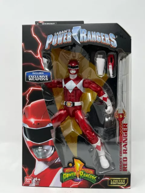 Mighty Morphin Power Rangers Legacy Collection Limited Edition Inch