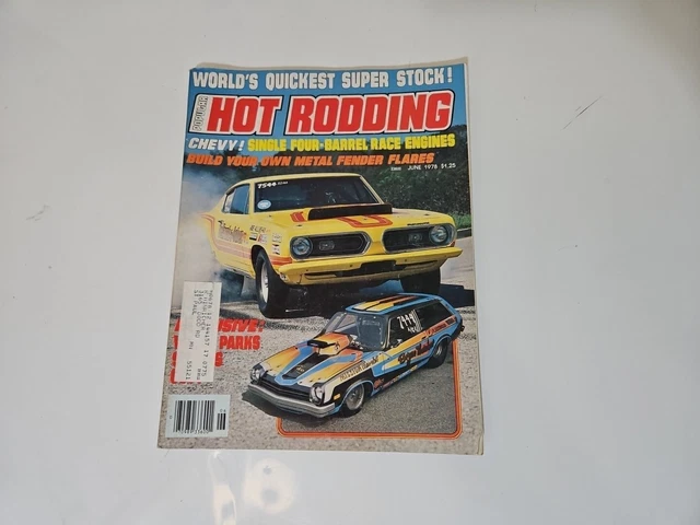 POPULAR HOT RODDING Magazine June Chevy Four Barrel Race Engines Super Cars PicClick UK