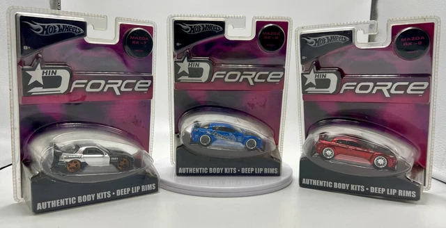 RARE HOT WHEELS HIN D Force Mazda RX G RX G RX G