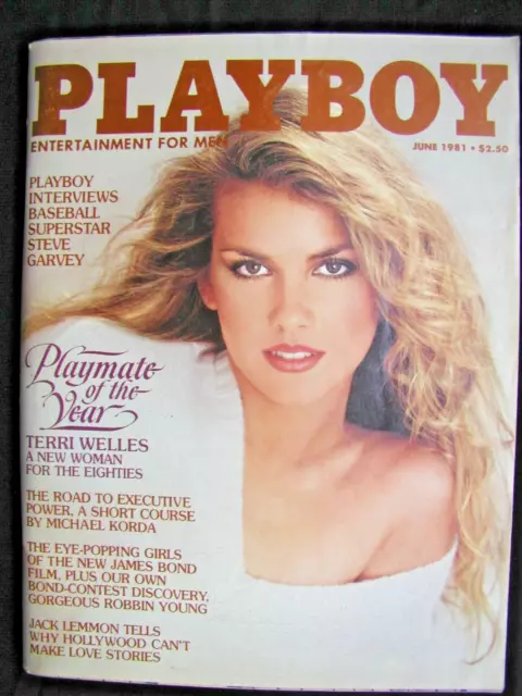 VINTAGE JUNE 1981 Playboy Magazine Playmate Terri Welles 6 00 PicClick