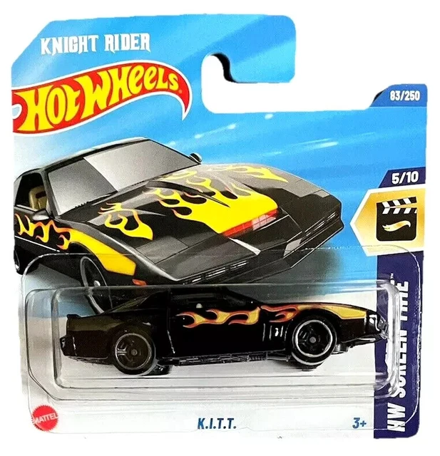 HOT WHEELS KITT HW Screen Time Modellauto Knight Rider OVP EUR