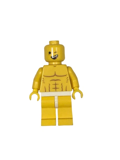 LEGO MINIFIG MINIFIGURE Naked Wrestler Swimmer Sumo 9 95 PicClick UK
