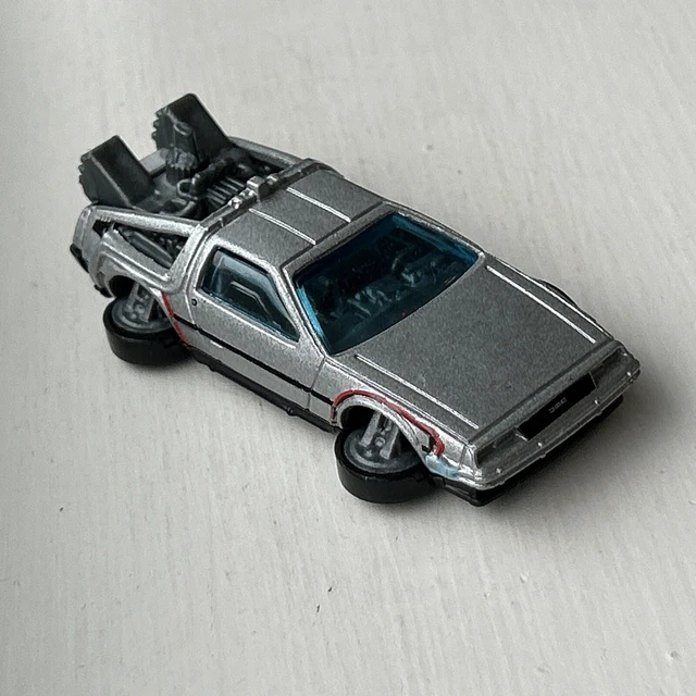 HOT WHEELS DELOREAN Back To The Future Time Machine Hover Mode 2016 CFG79 7 99 PicClick UK