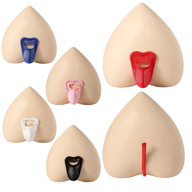 MENS G STRING LOW Rise T Back Sissy Underwear Open Pouch Jockstrap Bikini Sexy PicClick UK