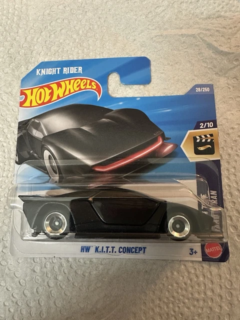 HOT WHEELS HW Kitt Concept Screen Time Short Card Knight Rider