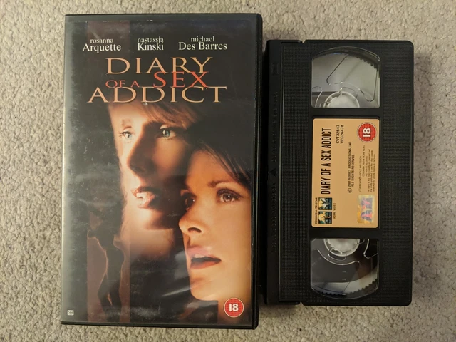 DIARY OF A Sex Addict VHS Video Big Box Ex Rental PicClick UK