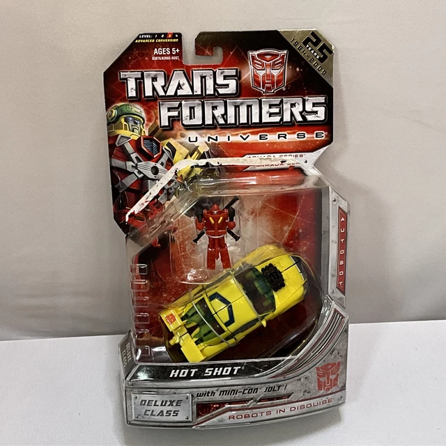HASBRO TRANSFORMERS UNIVERSE Armada Series Deluxe Hot Shot Action