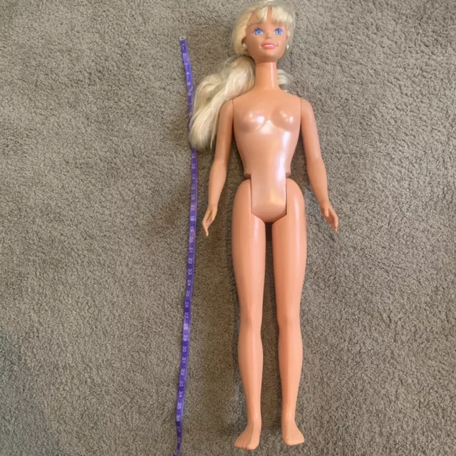 My Size Barbie Life Size Ft Tall Doll Mattel Vintage Blond Hair