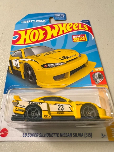 HOT WHEELS LB Super Silhouette Nissan Silvia S Yellow