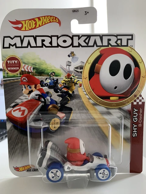 HOT WHEELS Nintendo Mario Kart Racers SHY GUY B Dasher Rare