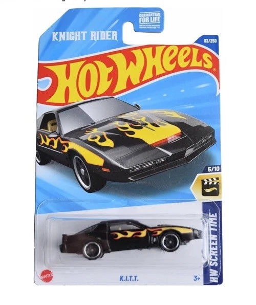 HOT WHEELS Mainline HW Screen Time Knight Rider K I T T Black PicClick CA