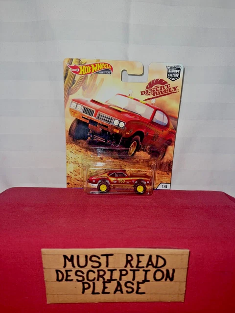 HOT WHEELS PREMIUM Car Culture Desert Rally 1970 Oldsmobile 442 8 52 PicClick CA
