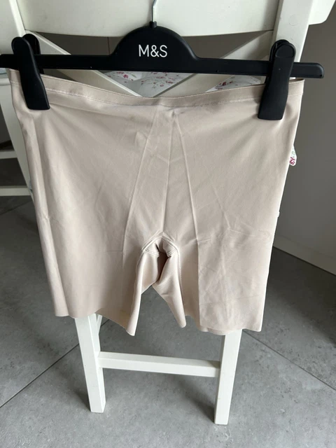 A PAIR OF Size 12 Nude Coloured M S Shapewear Pants 10 78
