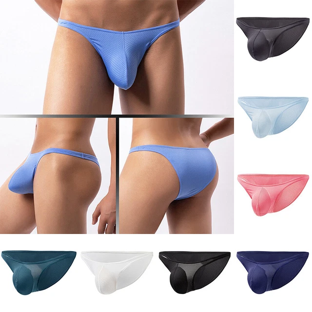 MENS G STRING BRIEFS Thong Bikini Underwear Sexy T Back Pouch Panties