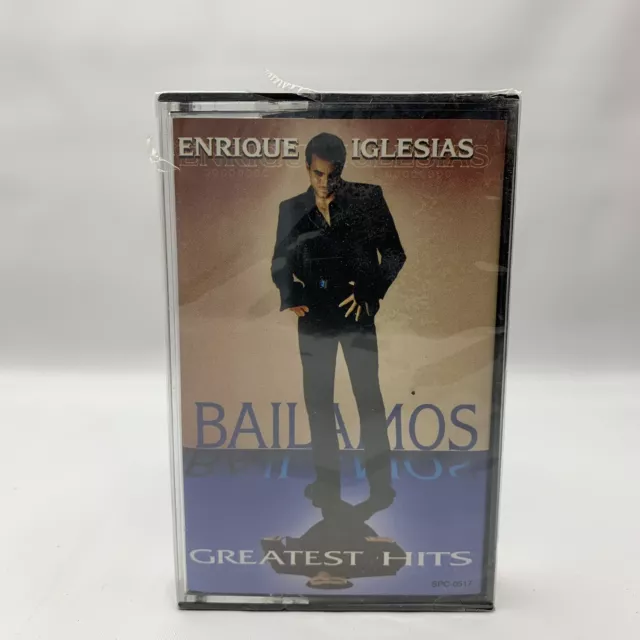ENRIQUE IGLESIAS CASSETTE Bailamos Greatest Hits 1999 Fonovisa Rare New