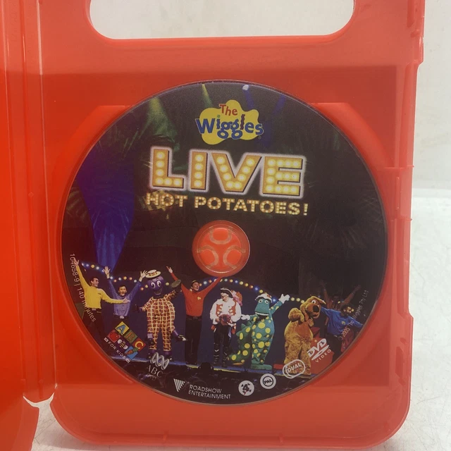 THE WIGGLES LIVE Hot Potatoes DVD Region Free Postage AU Seller