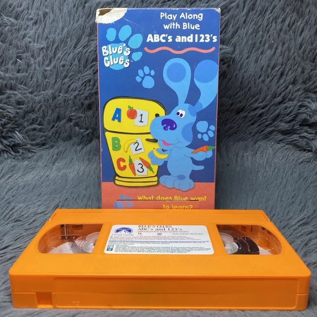 Blues Clues Abc S And S Vhs Nick Jr Nickelodeon Steve New The Best Porn