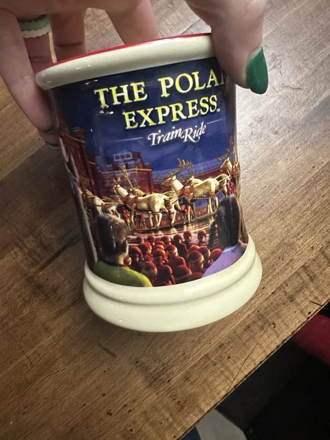 2025 THE POLAR Express Train Ride 3D Raised Ceramic Hot Chocolate Mug Movie 35 06 PicClick CA