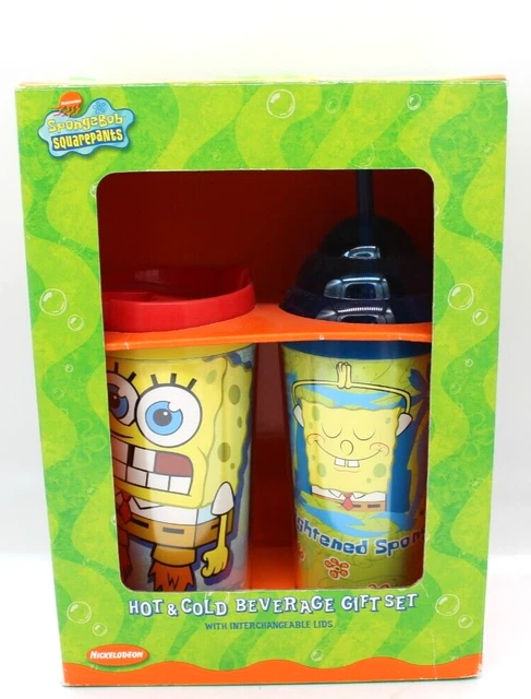 SPONGEBOB SQUAREPANTS HOT And Cold Beverage Gift Set With