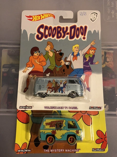 HOT WHEELS SCOOBY DOO Mystery Machine And Vw T Panel EUR
