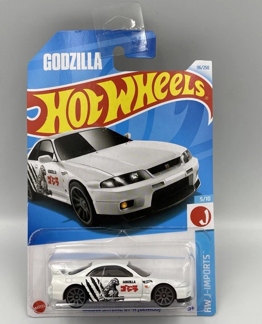 HOT WHEELS Godzilla Nissan Skyline GT R R GTR BCNR JDM Long Card PicClick AU