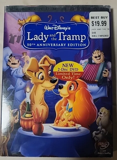 Lady And The Tramp Two Disc Th Anniversary Platinum Edition Dvds