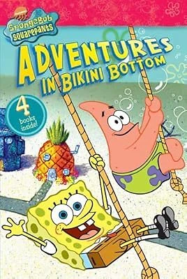 ADVENTURES IN BIKINI Bottom SpongeBob SquarePants Nickelodeon Used