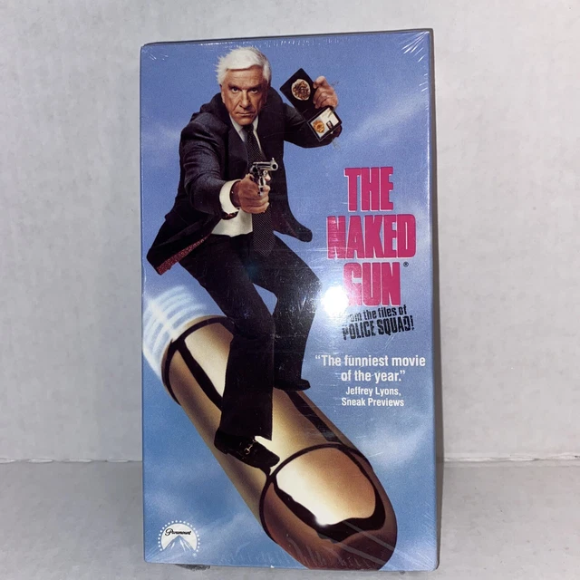 THE NAKED GUN From The Files Of Police Squad VHS 1990 New Factory