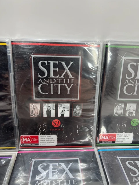 SEX AND THE City Complete Seasons DVD Set TV Series MA Region