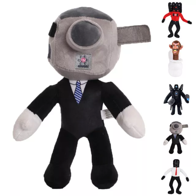 SKIBIDI TOILET PLUSH Toy Funny Speakerman Titan Cameraman Plushies Stuffed Doll PicClick UK