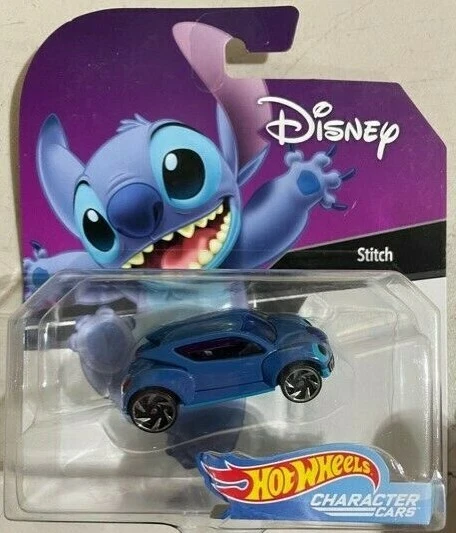 HOT WHEELS DISNEY Character Cars Stitch Lilo Stitch New EUR
