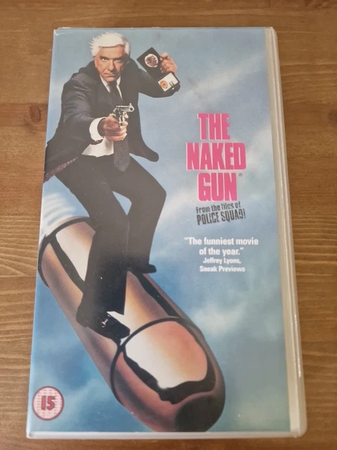 THE NAKED GUN Leslie Nielsen PAL VHS Video Tape New Sealed