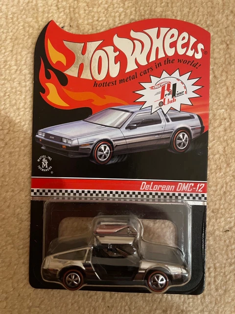 HOT WHEELS RLC Delorean Dmc Chrome EUR PicClick FR