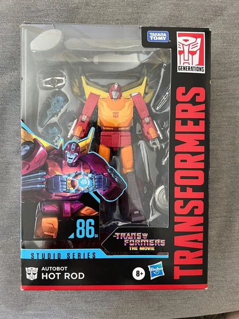 HASBRO TRANSFORMERS STUDIO Series Hot Rod Voyager Class Action Figure F