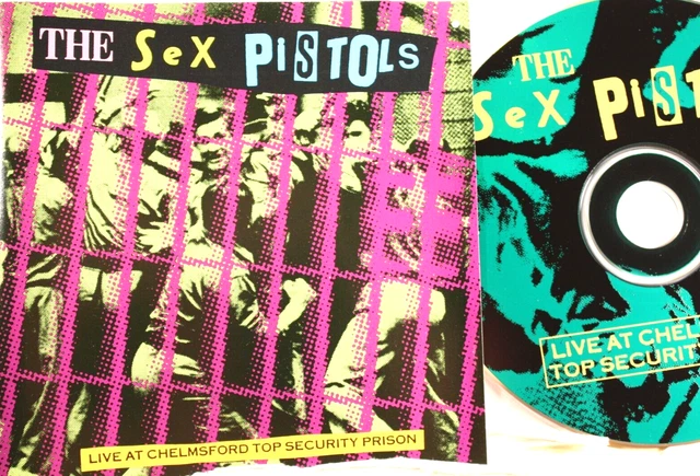SEX PISTOLS LIVE AT CHELMSFORD PRISON CD Recorded 1976 VG Cond