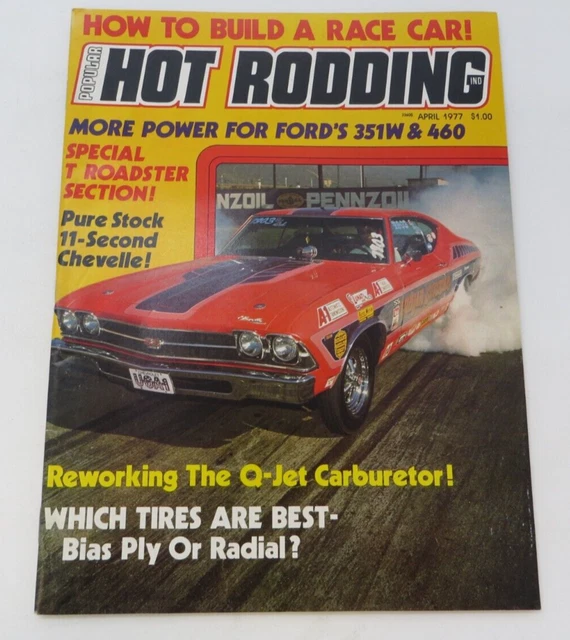 POPULAR HOT RODDING Magazine April How To Build A Race Car PicClick UK