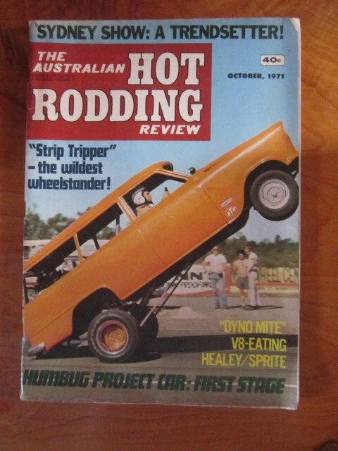 MAGAZINE THE AUSTRALIAN Hot Rodding Review October Great Must