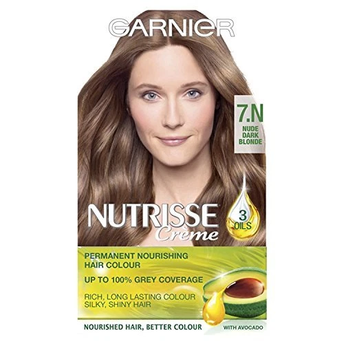 GARNIER NUTRISSE 7N Nude Dark Blonde Permanent Hair Dye 8 47 PicClick UK