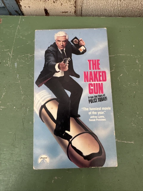 THE NAKED GUN From The Files Of Police Squad VHS 1988 Leslie Nielsen
