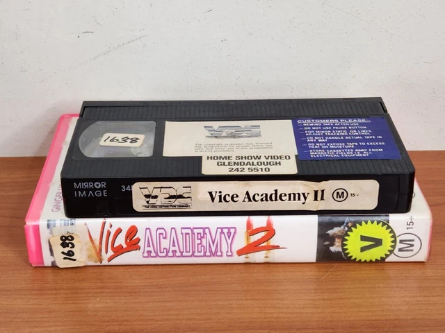 VICE ACADEMY VHS Ex Rental Second Assignment Spanish Fly Sex Comedy