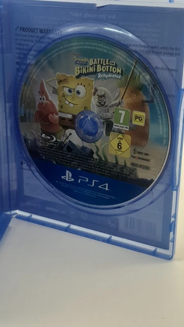 SPONGEBOB SQUAREPANTS BATTLE For Bikini Bottom Rehydrated Sony