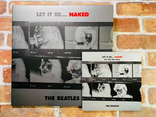THE BEATLES LET It Be Naked LP Single Booklet UK Import CIB NEAR