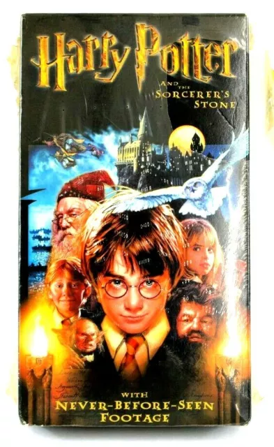 BRAND NEW Harry Potter And The Sorcerers Stone VHS 2002 Free