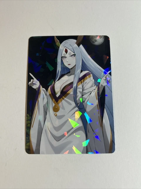 NARUTO OOTUTUKI KAGUYA Hentai Sexy Goddess Waifu Anime Doujin Card