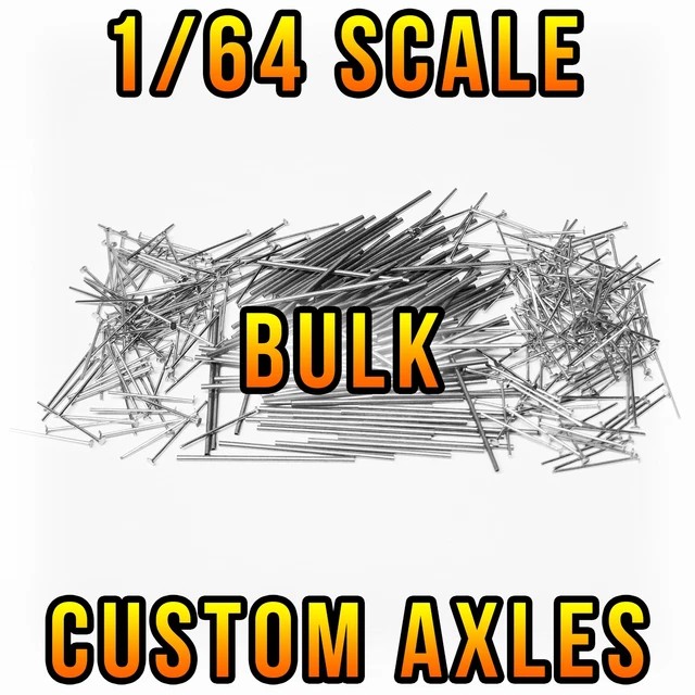 1 64 SCALE CUSTOM Adjustable BULK AXLES For Hot Real Rider Wheels Rims 12 36 PicClick CA