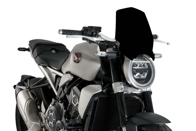 PUIG PARE BRISE NAKED N G Sport Honda CB R Black Édition Noir