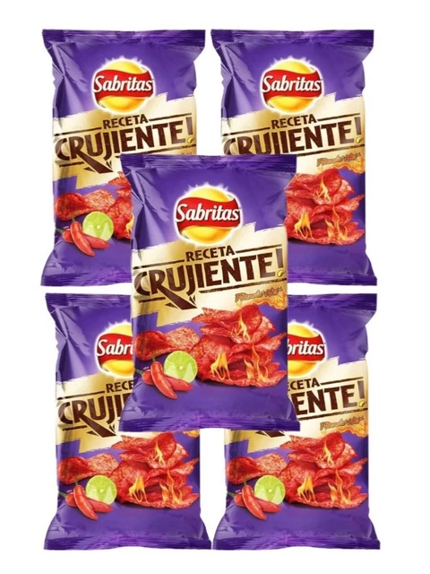 RECETA CRUJIENTE FLAMIN Hot Sabritas Mexican Chips Bags G By